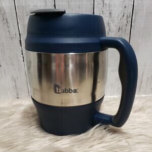 Bubba Keg 52 oz Insulated Travel Mug Navy Blue & Gray with Bottle Opener